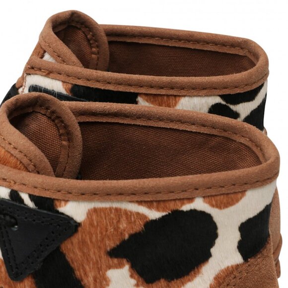 Ugg Marin Platform Cow Print Bootie Sneaker - Picture 4 of 5